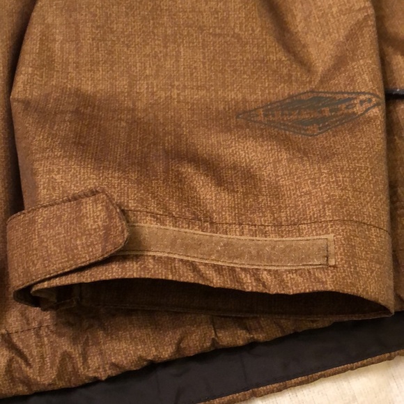 New! Men’s XL Omni tech wood grain pattern windbreaker by Columbia. (NWOT)